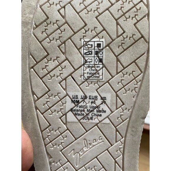 ZODIAC Women's Blue "Jolie" Slide Sandals Sz 10 Platform - Picture 5 of 6